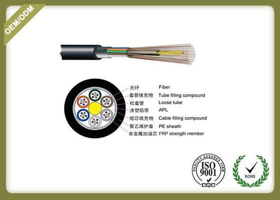 China Outdoor Fiber Optic Cable GYTA Aluminum Polyethylene Laminate supplier