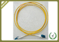 Multimode Fiber Optic Patch Cord , Duplex Fiber Optic Cable With Low Insertion Loss supplier
