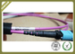 MTP TO MTP OM4 12 Core Fiber Optic Patch Cord Violet kleuren Multimode LSZH jack leverancier